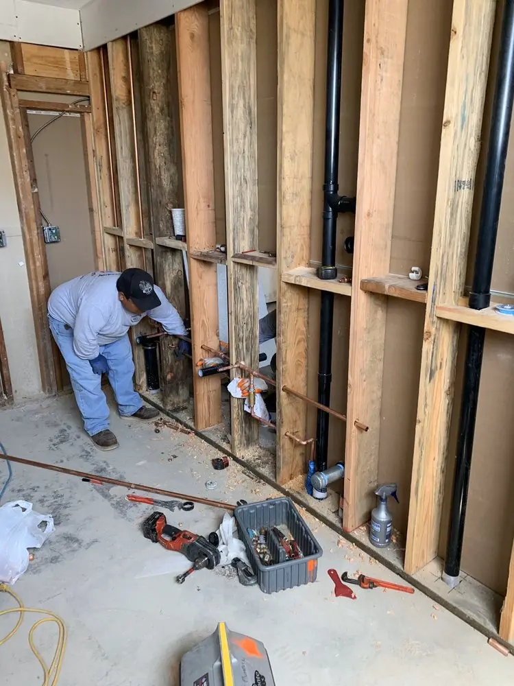 Commercial rough-in plumbing for Gas Line Repair in Paradise Palms